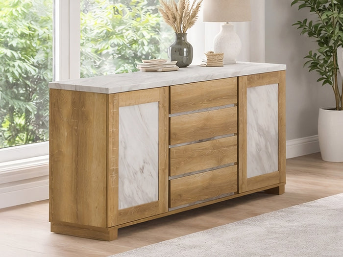 D12 66" Wide 2 Door 4 Drawer Buffet