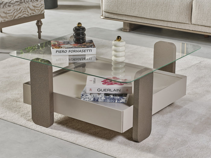 Efes Kanss 35.4" Wide Coffee Table