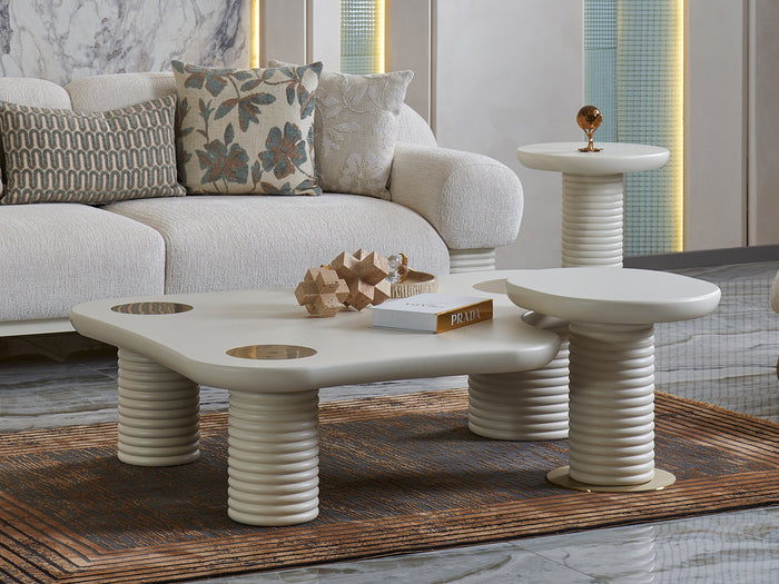 Kapadokya Iss Coffee Table Set (2 Pieces)