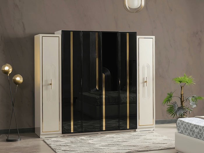 Marsel 98" Wide Wardrobe