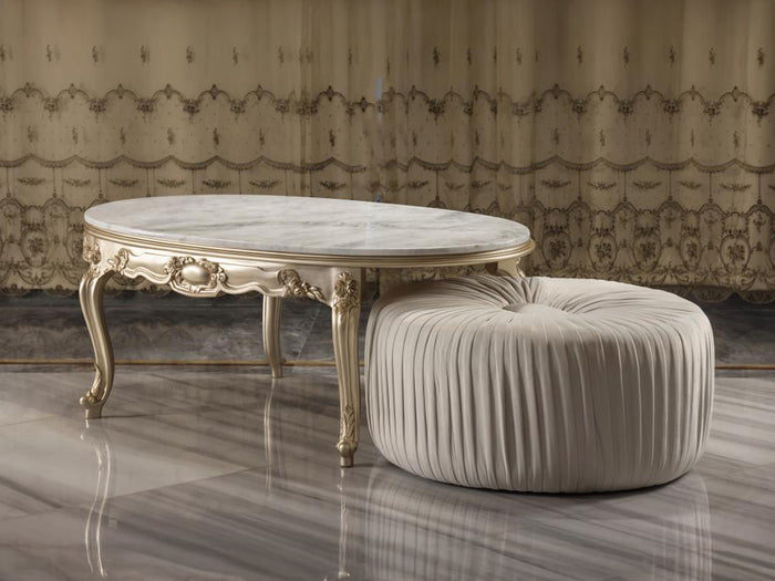Miami Marble Top Coffee Table Set