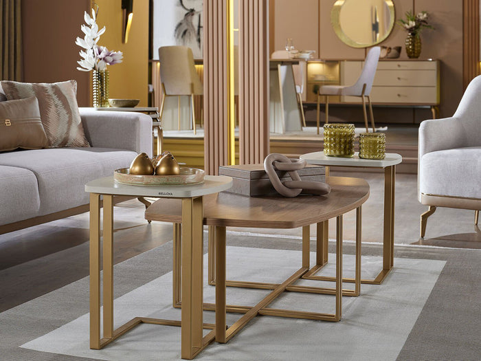 Montella 48" Wide Coffee Table Set