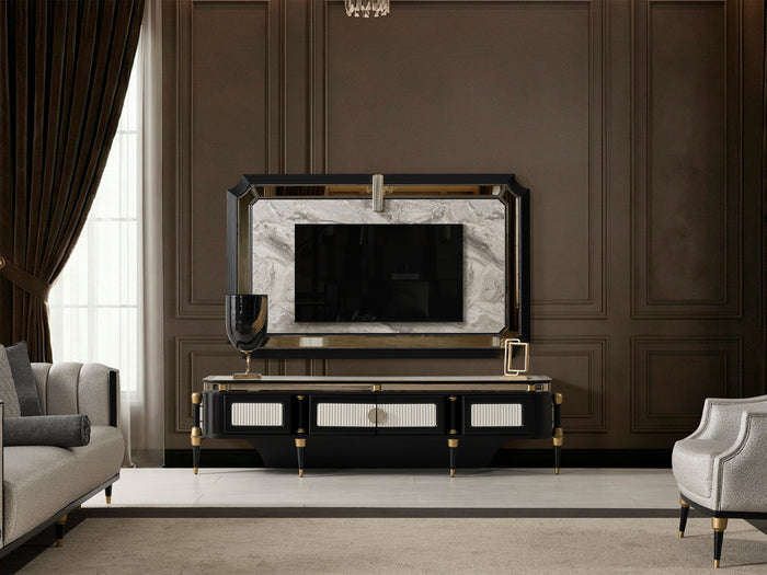 Naturel 93.6" Wide TV Unit