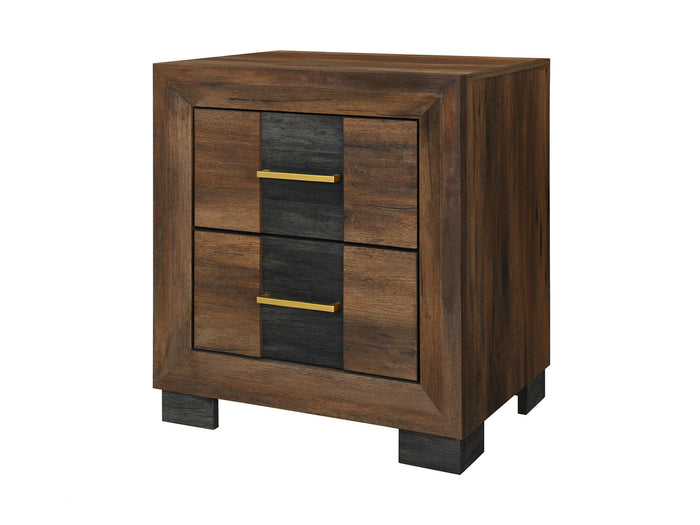 Optimus 24.3" Tall 2 Drawer Nightstand