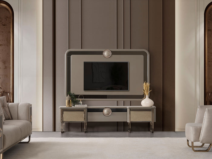 Pasifik 88.4" Wide TV Unit