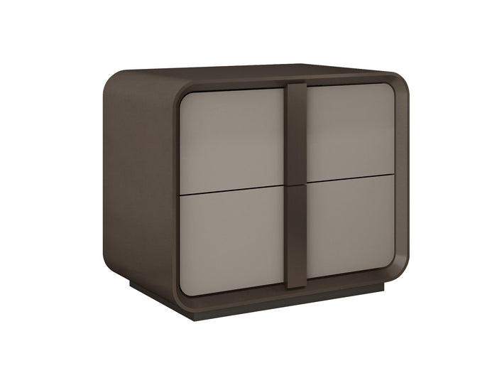 Velisse 20" Tall 2 Drawer Nightstand